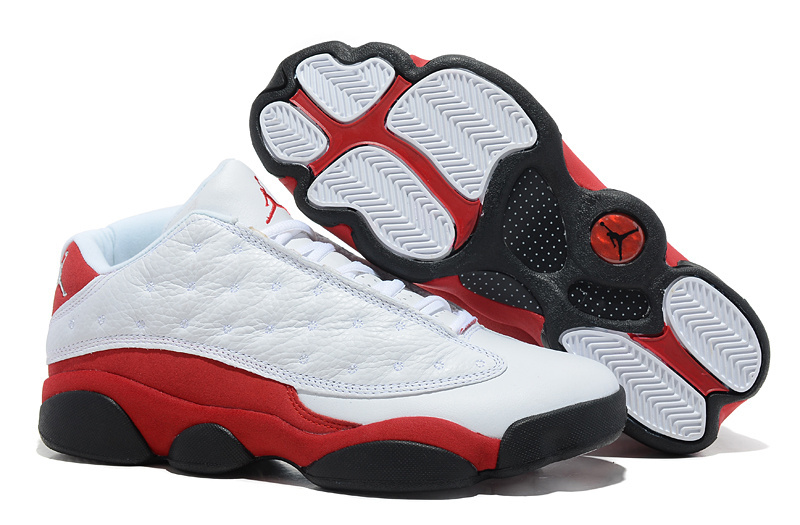 Air Jordan 13 Mens Shoes White/Red Online